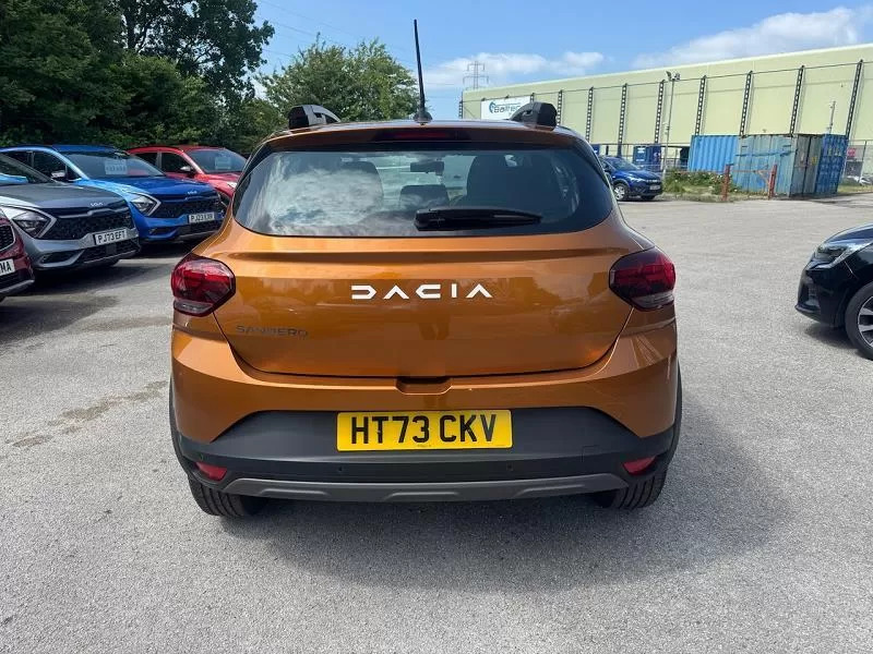 Dacia Sandero Stepway 1.0 Tce Bi-fuel Expression HT73CKV Orange #6