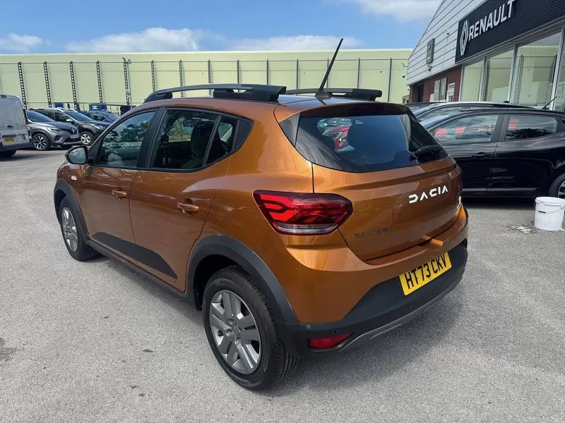 Dacia Sandero Stepway 1.0 Tce Bi-fuel Expression HT73CKV Orange #5