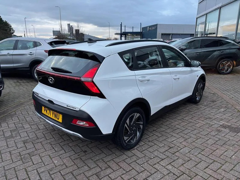 Hyundai Bayon 1.0 Tgdi 48V Mhev Se Connect PK71YNU White #5