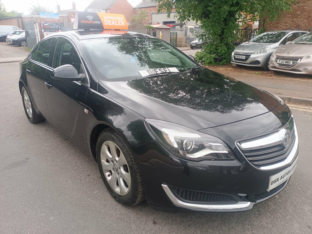 Vauxhall Insignia 1.6 Cdti Ecoflex Tech Line Start Stop Black