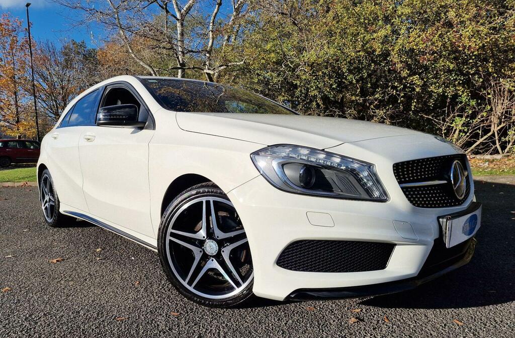 Mercedes-Benz A Class 1.5 A180 Cdi Amg Night Edition Euro 6 Ss 2 White