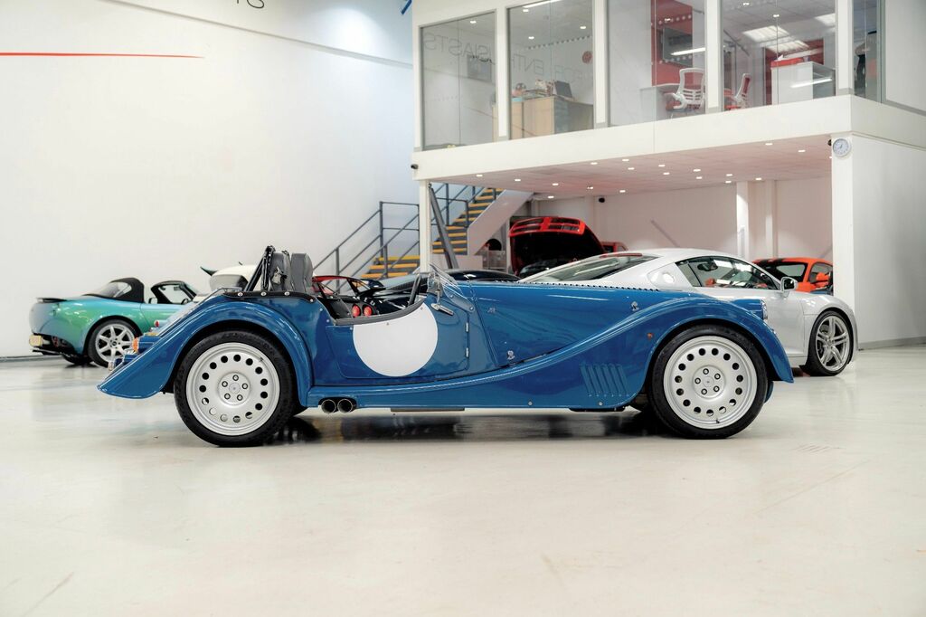 Morgan Plus Eight Convertible Blue #4