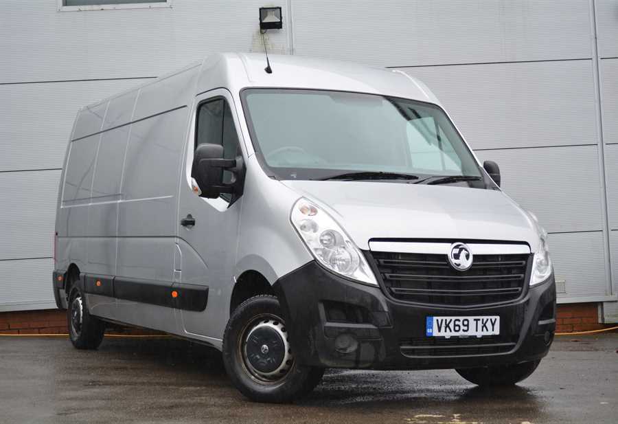 Vauxhall Movano 2.3 Cdti 3500 Panel Van Fwd L3 H Silver