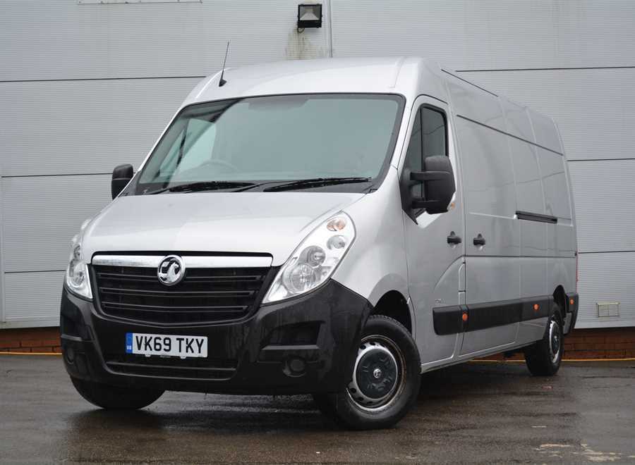 Vauxhall Movano 2.3 Cdti 3500 Panel Van Fwd L3 H Silver #2