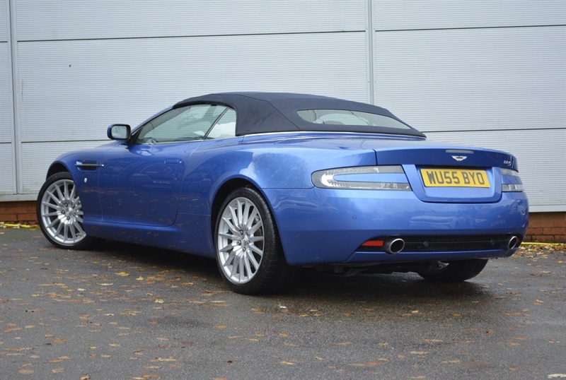 Aston Martin DB9 5.9 Volante Seq Eu4 394 Gkm, 450 Bh WU55BYO Blue #4