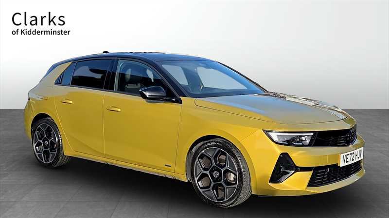 Vauxhall Astra 1.2 Turbo Ultimate Hatchback Euro Yellow