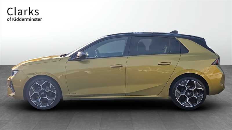 Vauxhall Astra 1.2 Turbo Ultimate Hatchback Euro VE72HJV Yellow #5