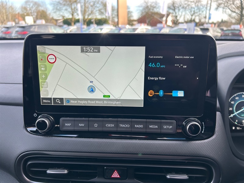 Hyundai Kona 1.6 H-gdi Premium Suv Hybrid Dct Euro 6 GL22YBS Red #5