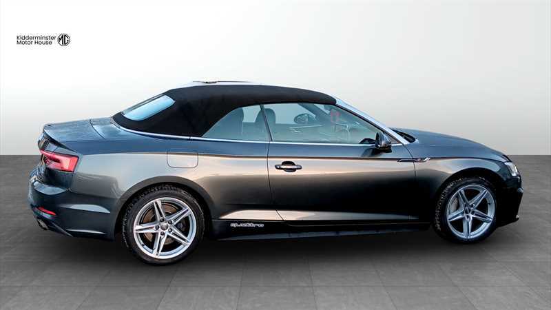 Audi A5 2.0 Tfsi S Line Convertible S Tronic Qu Grey #5