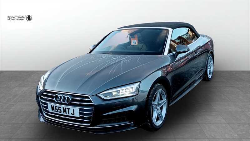 Audi A5 2.0 Tfsi S Line Convertible S Tronic Qu Grey #2