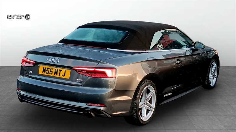 Audi A5 2.0 Tfsi S Line Convertible S Tronic Qu Grey #4