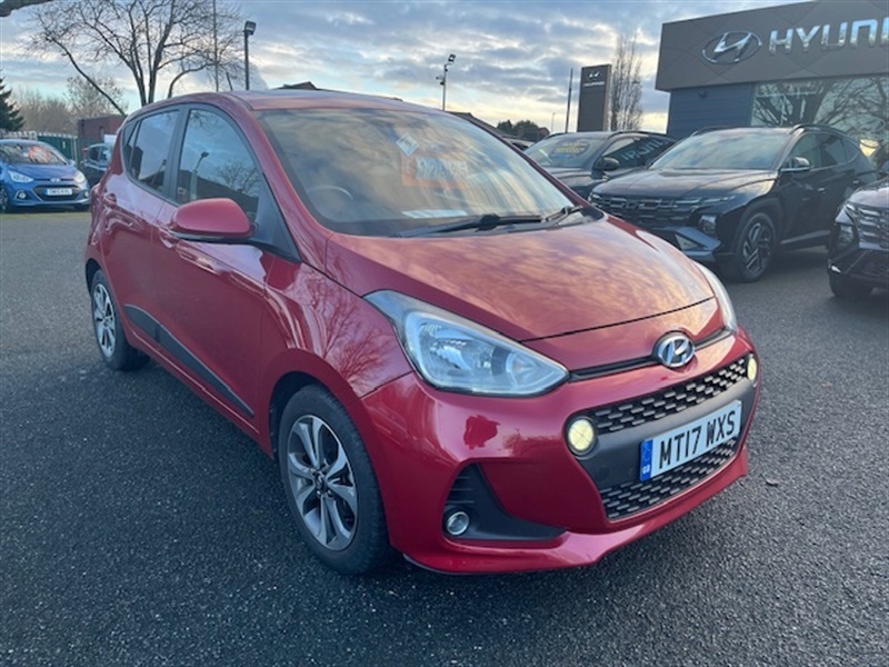 Hyundai I10 1.2 Premium Se Hatchback Euro 6 8 Red