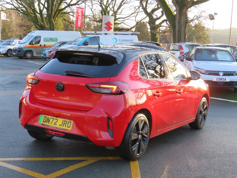 Vauxhall Corsa-e 50Kwh Anniversary Edition Hatchback A DN72JRO Red #4