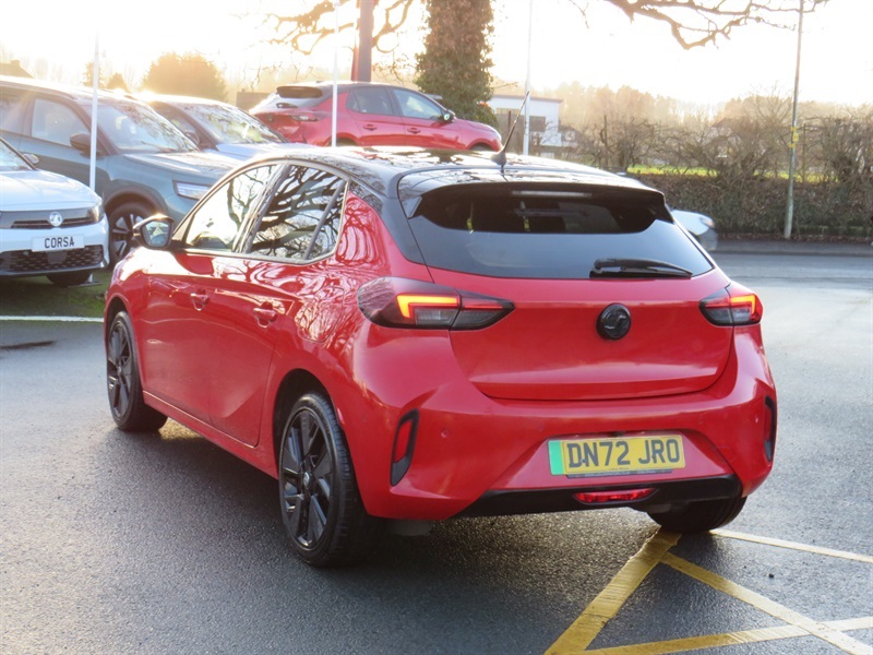 Vauxhall Corsa-e 50Kwh Anniversary Edition Hatchback A DN72JRO Red #2