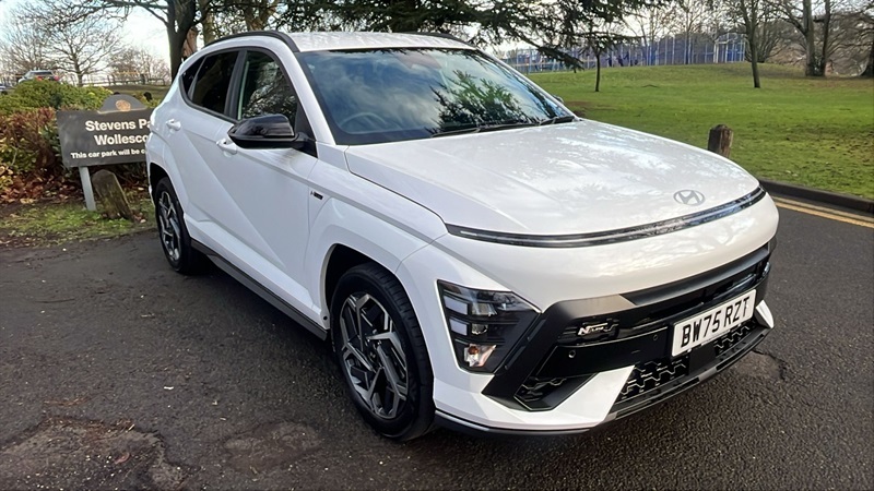 Hyundai Kona 1.6 H-gdi N Line Suv Hybrid Dct Euro 6 White
