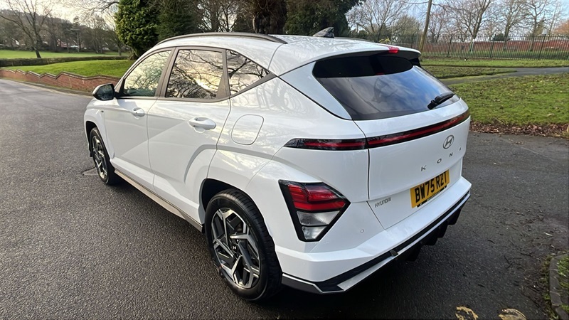 Hyundai Kona 1.6 H-gdi N Line Suv Hybrid Dct Euro 6 BW75RZT White #2