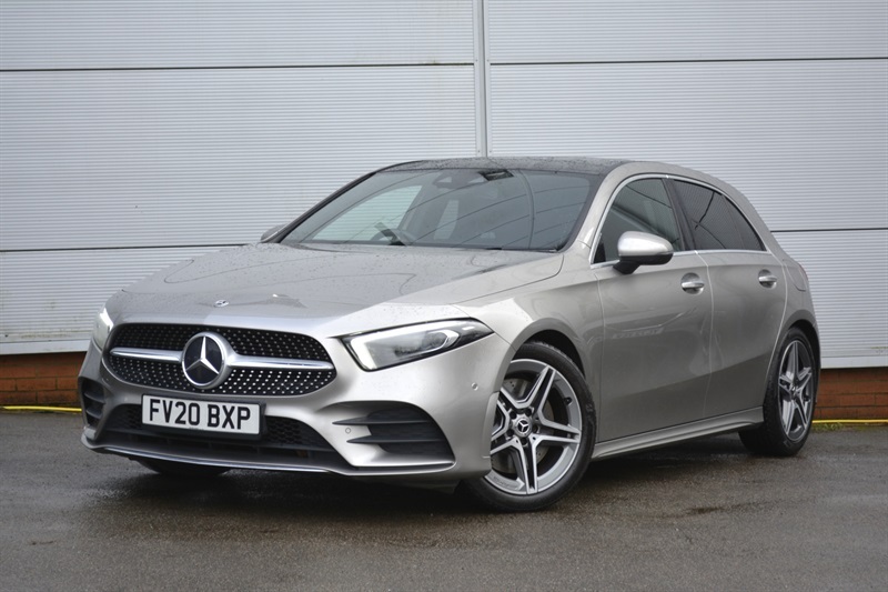Mercedes-Benz A Class 2.0 A250 Amg Line Premium Plus 2 Hatchback P FV20BXP Silver #2