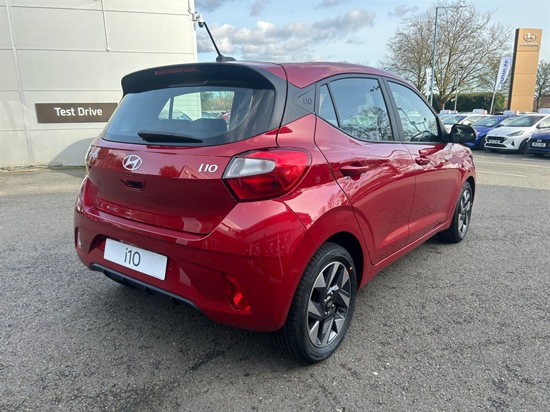 Hyundai I10 1.0 Advance Hatchback Euro 6 Ss BW75JKX Red #4