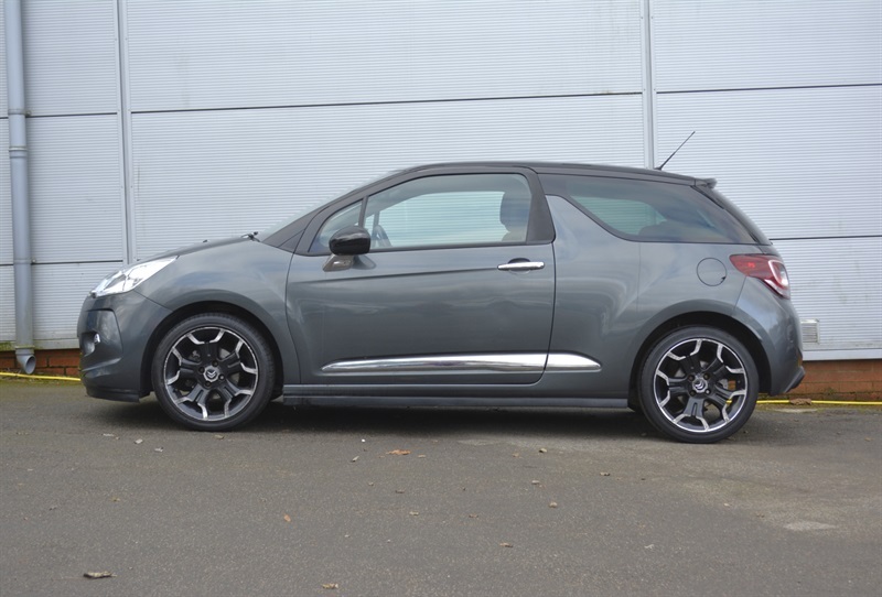 Citroen DS3 1.6 Vti Dstyle Plus Hatchback Eu NU13UMH Grey #3