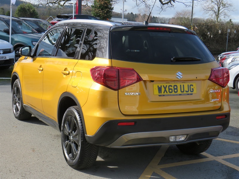 Suzuki Vitara 1.4 Boosterjet Sz5 Suv Allgrip Eur WX68UJG Yellow #2