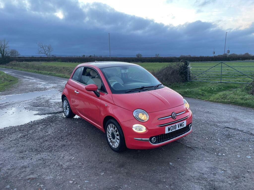 Fiat 500 1.2 Lounge Euro 6 S S Pink