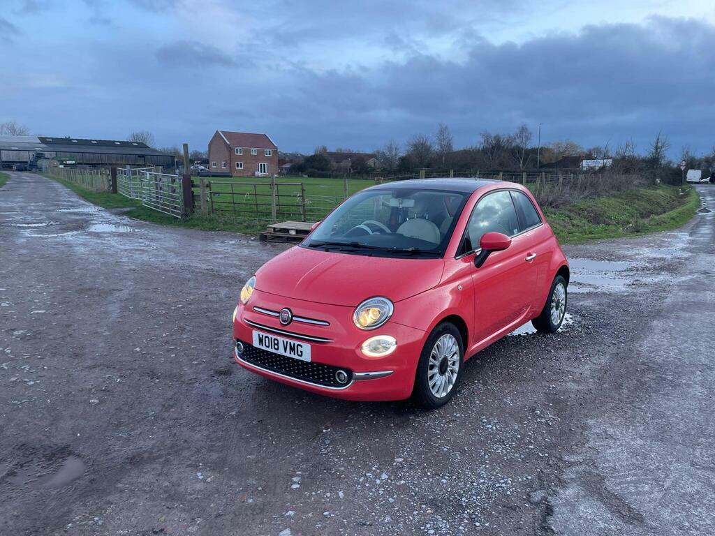 Fiat 500 1.2 Lounge Euro 6 S S WO18VMG Pink #3