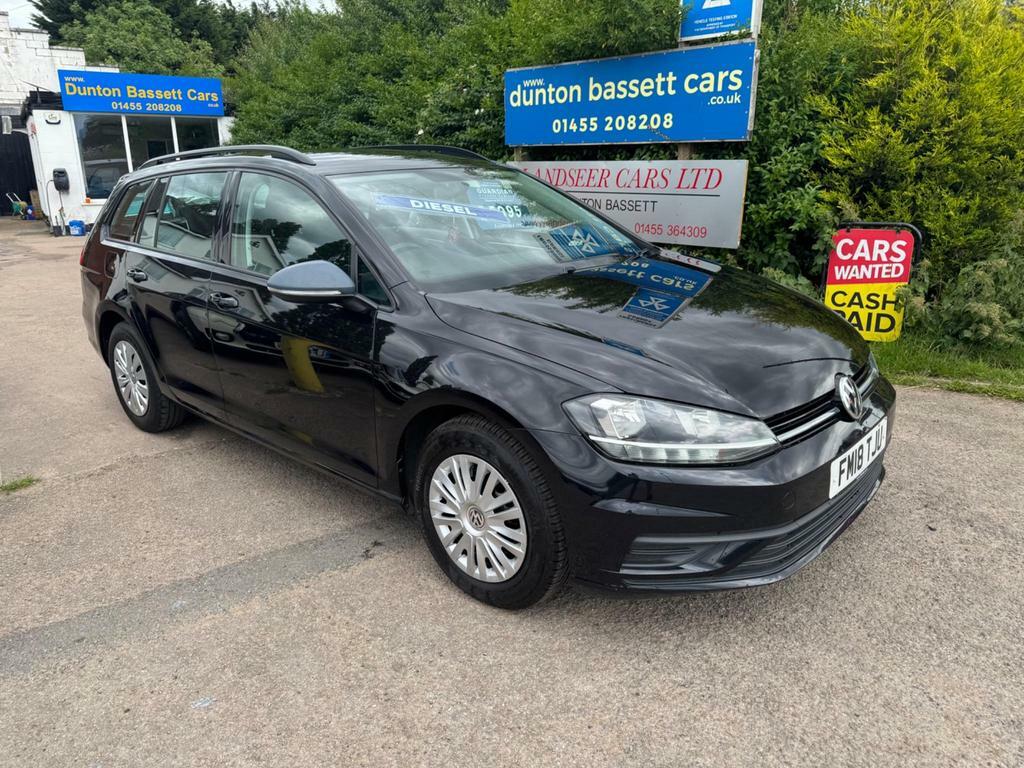 Volkswagen Golf 1.6 Tdi S Euro 6 Ss FM18TJU Black #5