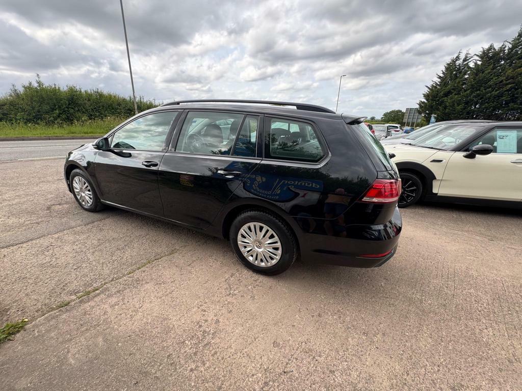 Volkswagen Golf 1.6 Tdi S Euro 6 Ss FM18TJU Black #4