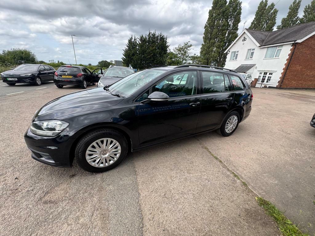 Volkswagen Golf 1.6 Tdi S Euro 6 Ss FM18TJU Black #3