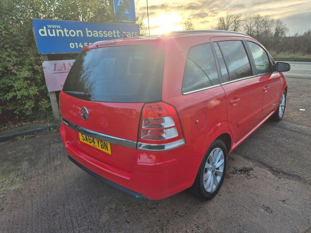 Vauxhall Zafira 1.8 16V Design Euro 5 SA64YDN Red #6