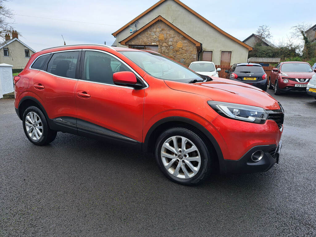 Renault Kadjar 1.6 Dci Dynamique Nav 4Wd Red