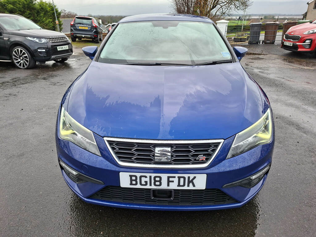 Seat Leon 2.0 Tdi 184 Fr Technology BG18FDK Blue #2