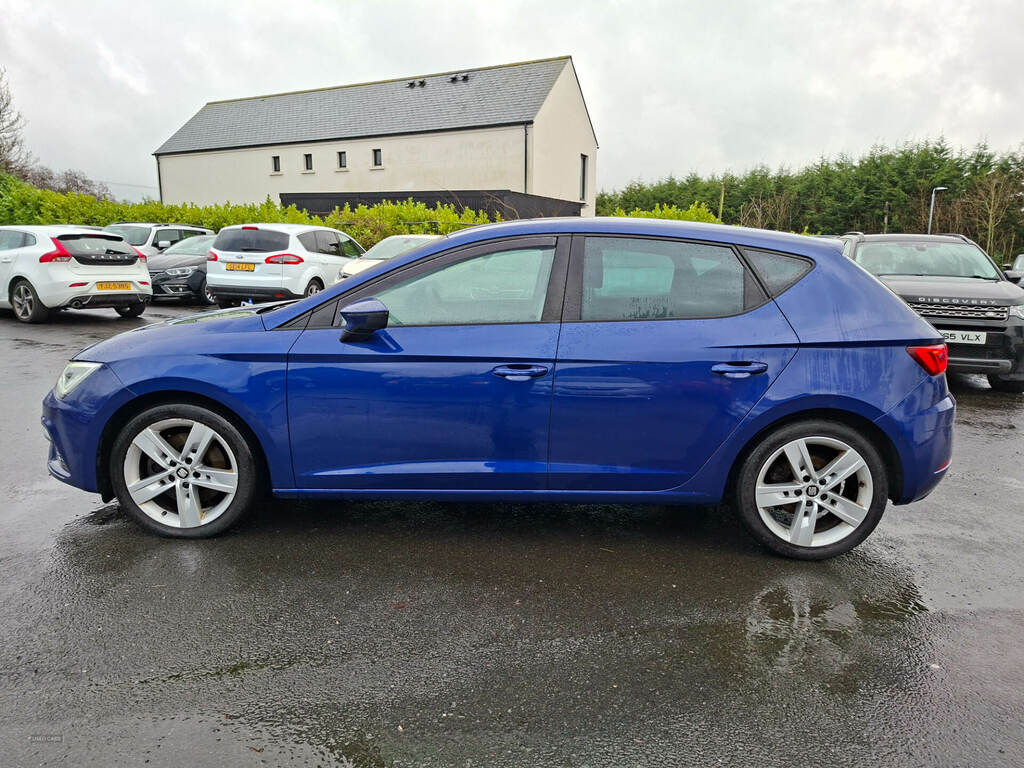 Seat Leon 2.0 Tdi 184 Fr Technology BG18FDK Blue #4
