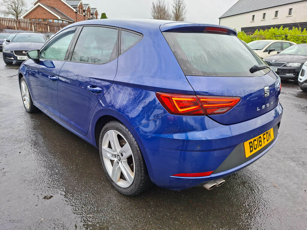 Seat Leon 2.0 Tdi 184 Fr Technology BG18FDK Blue #5