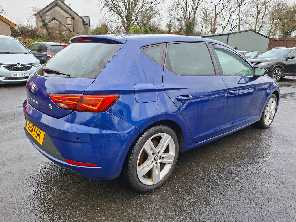 Seat Leon 2.0 Tdi 184 Fr Technology BG18FDK Blue #6