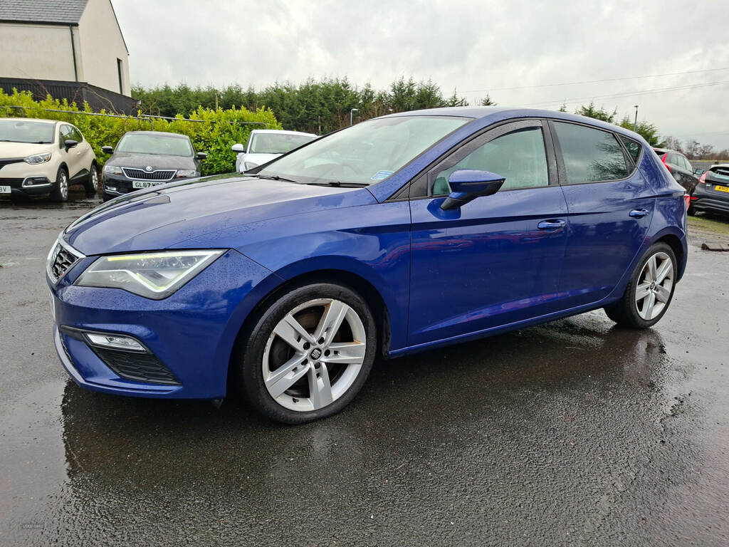Seat Leon 2.0 Tdi 184 Fr Technology BG18FDK Blue #3