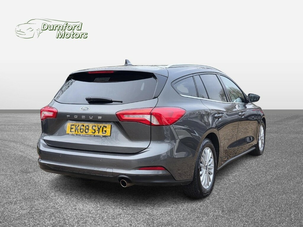 Ford Focus Estate 1.0 T Ecoboost Titanium 201868 EK68SYG Grey #4