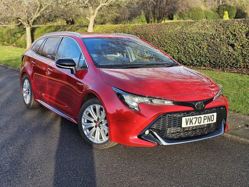 Toyota Corolla Vvt-h Gr Sport U3085 Ulez Red