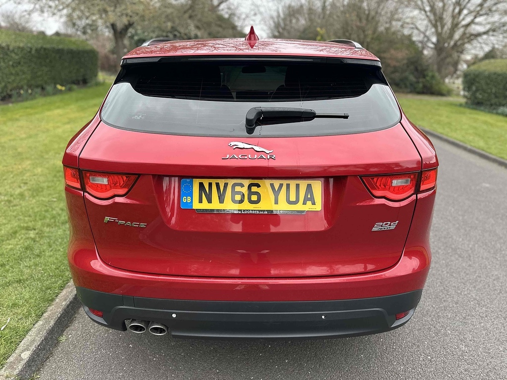 Jaguar F-Pace D180 R-sport U2460 Ulez NV66YUA Red #5
