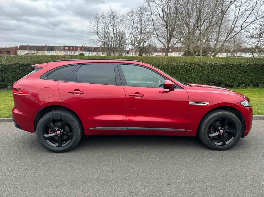 Jaguar F-Pace D180 R-sport U2460 Ulez NV66YUA Red #2