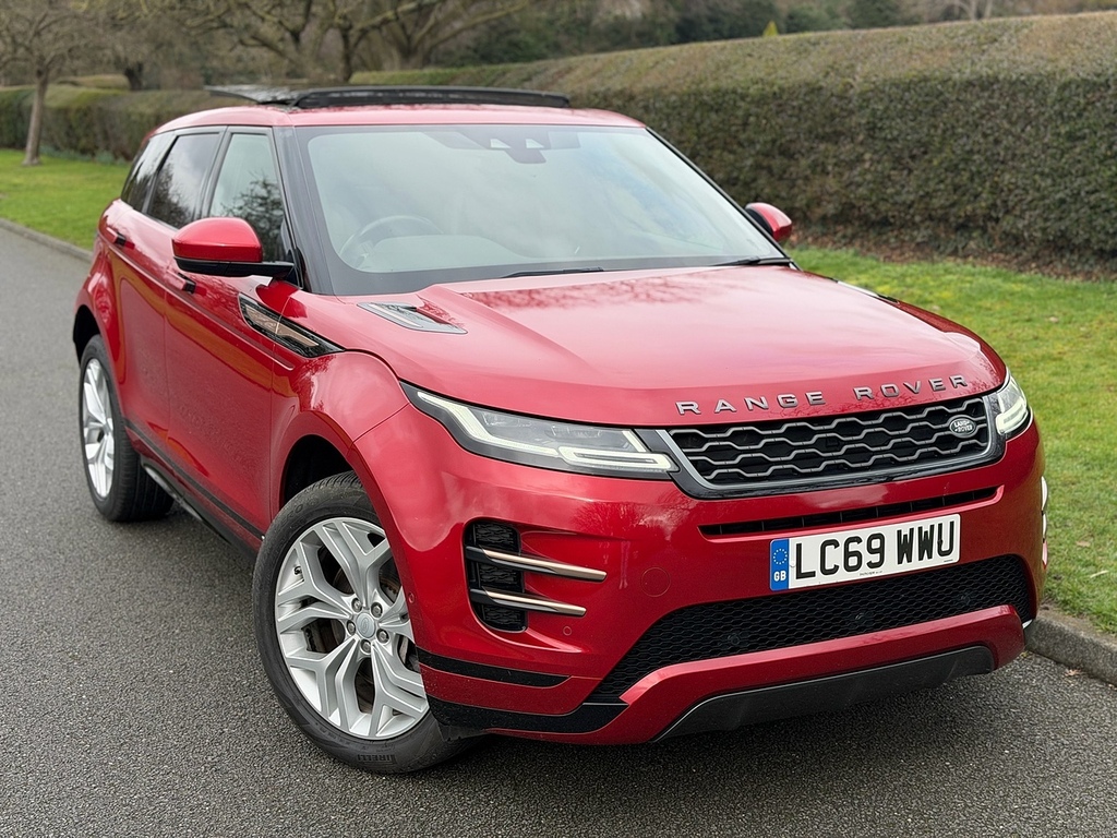 Land Rover Range Rover Evoque P200 Mhev R-dynamic Se U3225 Ulez Red
