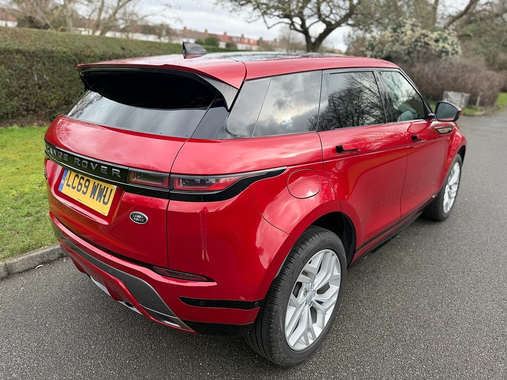 Land Rover Range Rover Evoque P200 Mhev R-dynamic Se U3225 Ulez LC69WWU Red #3
