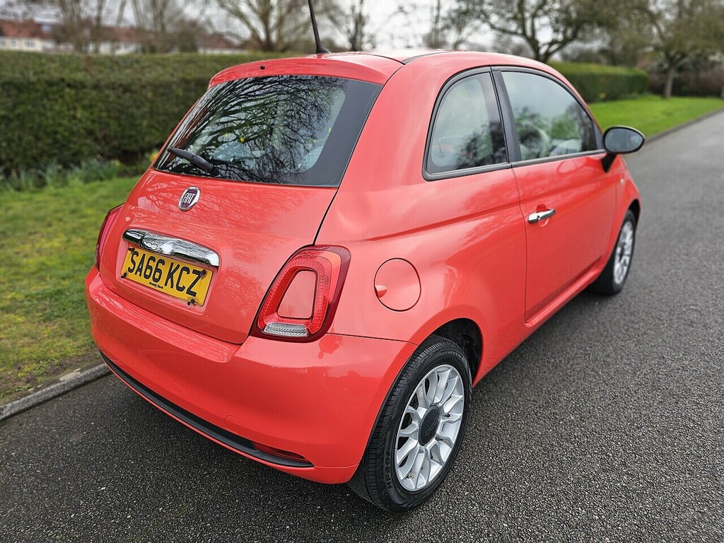 Fiat 500 Pop Star U3278 Ulez SA66KCZ Pink #3