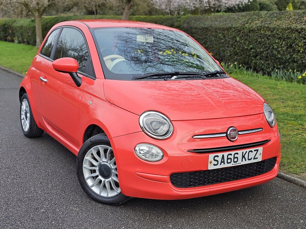 Fiat 500 Pop Star U3278 Ulez Pink