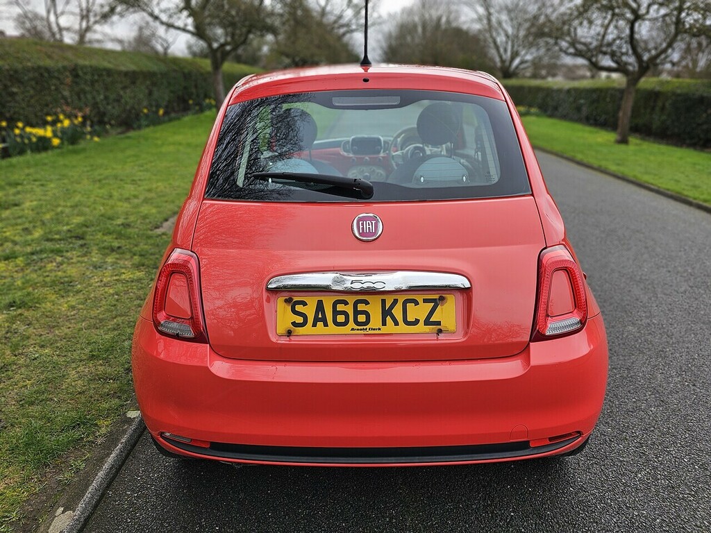 Fiat 500 Pop Star U3278 Ulez SA66KCZ Pink #4