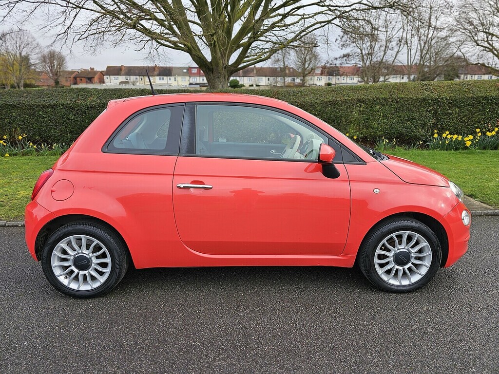 Fiat 500 Pop Star U3278 Ulez SA66KCZ Pink #2