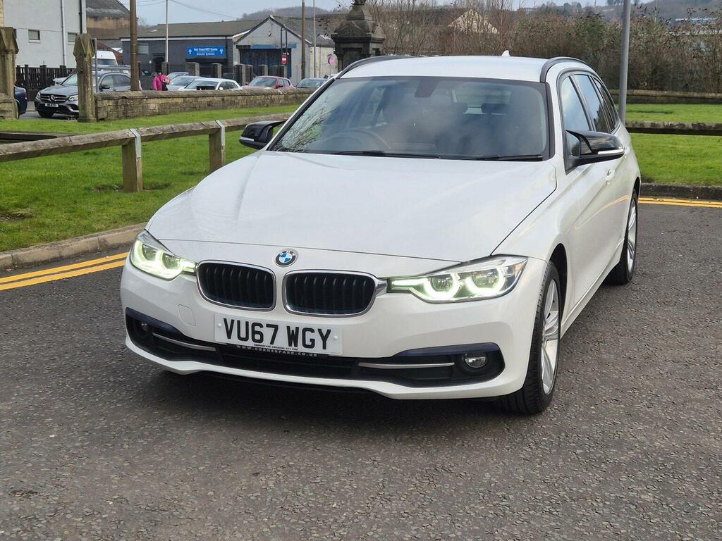 BMW 3 Series 2.0 320D Sport Touring Xdrive Euro 6 Ss 20 VU67WGY White #5