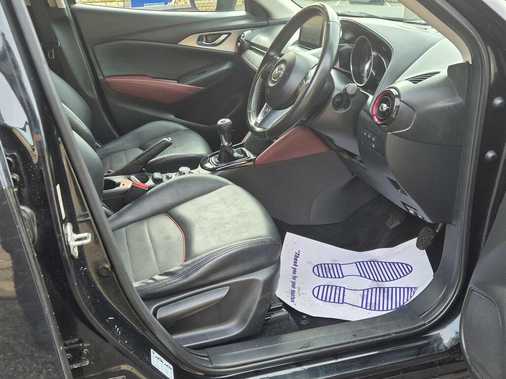 Mazda CX-3 2.0 Skyactiv-g Sport Nav Euro 6 Ss 201766 SE66NFZ Black #2