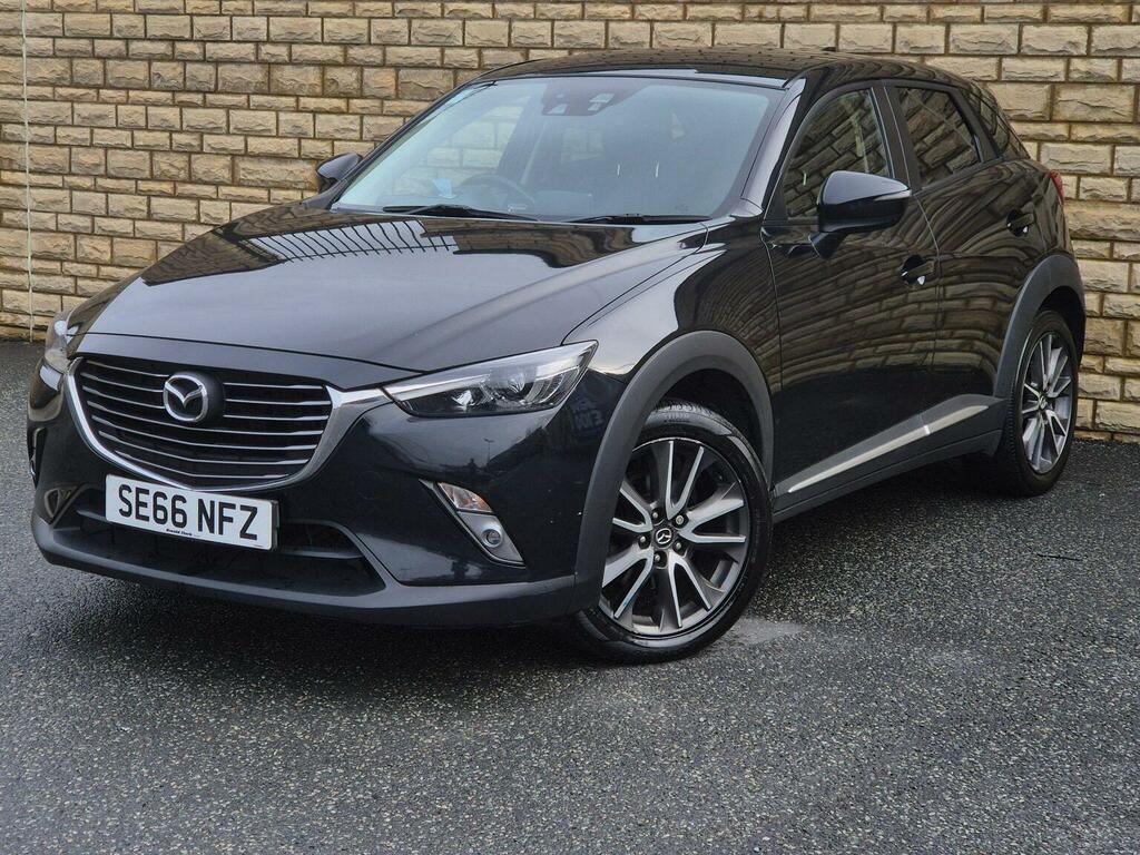 Mazda CX-3 2.0 Skyactiv-g Sport Nav Euro 6 Ss 201766 SE66NFZ Black #3