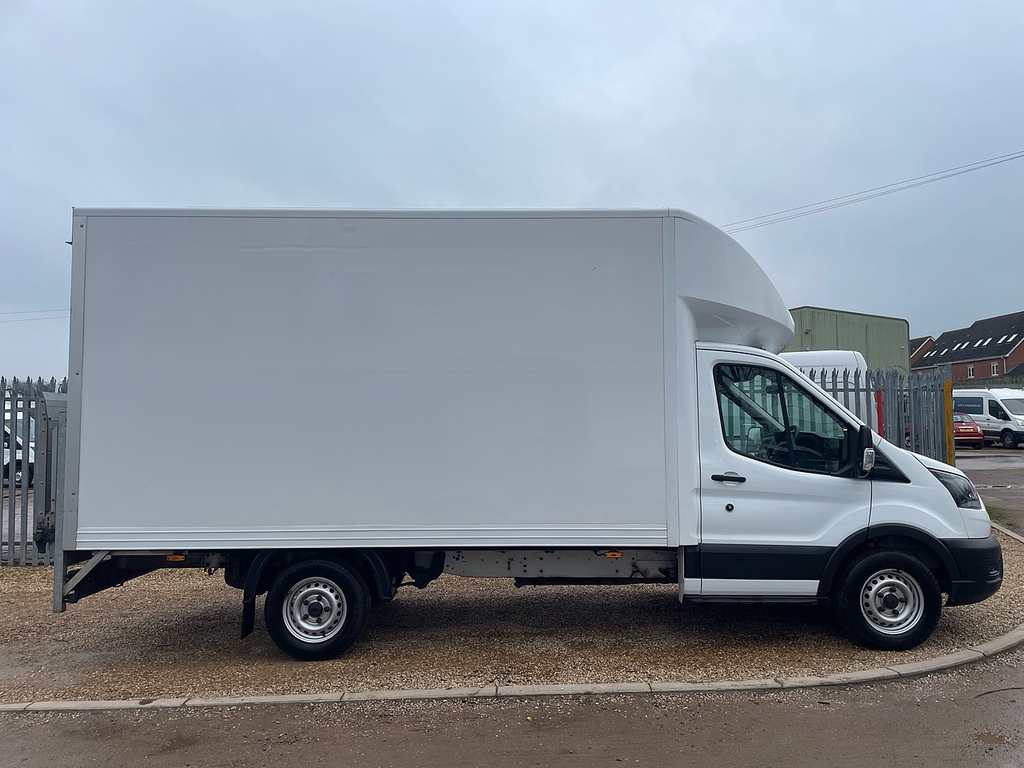 Ford Transit Custom 350 2.0 Ecoblue Leader L4 Xlwb Luton Van - Tail LI YS22KVU White #6